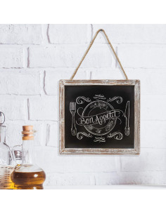 Cartel de Pizarra Colgante Magnético Barnyard Designs 28x25cm - 3 Paquetes 2