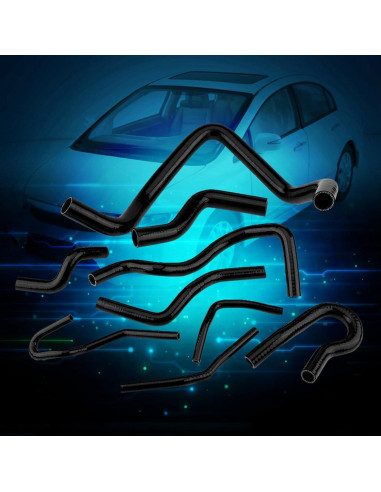 Kit de Mangueras de Refrigerante Kodrily 9 Piezas para D15 D16