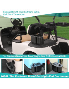 Kit de Lavado de Pelotas y Palos de Golf 10L0L - Portátil y Ecológico 2