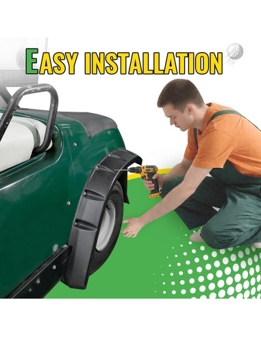 Extensiones de Guardabarros Yamaha G14 G16 G19 G20 G22 - 4PCS