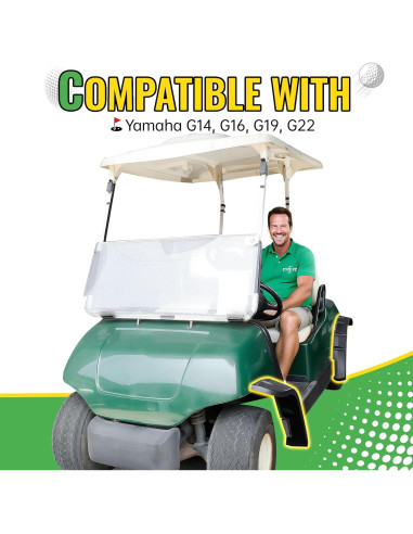 Extensiones de Guardabarros Yamaha G14 G16 G19 G20 G22 - 4PCS