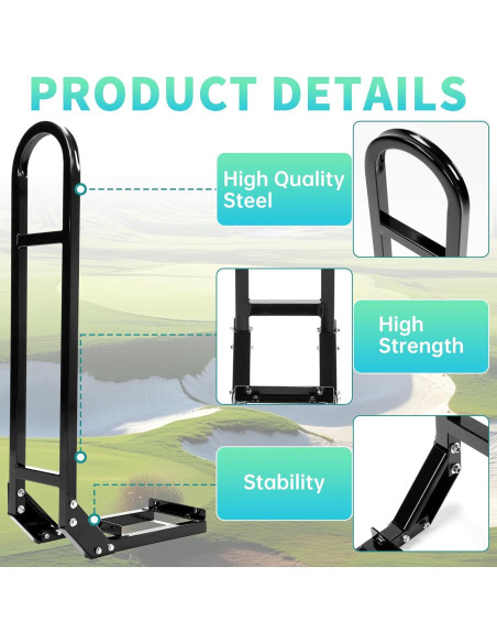 Barra de Agarre de Seguridad ECOTRIC para Carrito de Golf