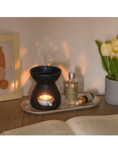 Juego de 2 quemadores de aceite esencial ComSaf cerámica 90ml 2