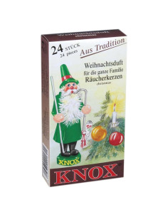 Conos de Incienso KNOX Aromatizados de Navidad - 24 Unidades