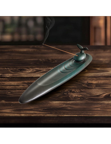 Soporte de Incienso Belsea Mariposa Cerámica Minimalista 22.86 cm