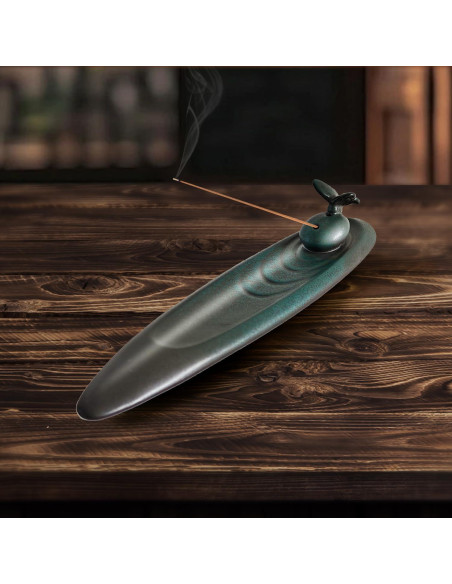 Soporte de Incienso Belsea Mariposa Cerámica Minimalista 22.86 cm