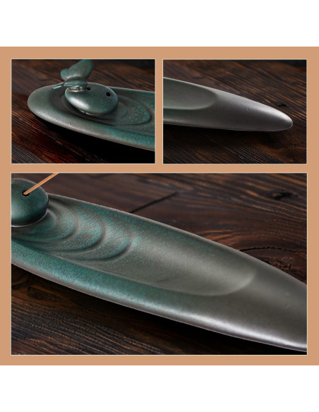 Soporte de Incienso Belsea Mariposa Cerámica Minimalista 22.86 cm