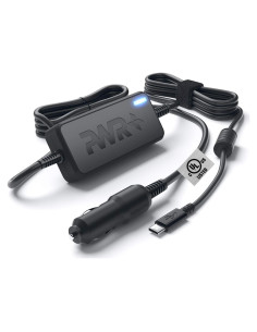 Cargador de coche USB-C PWR+ 90W para Dell Latitude XPS