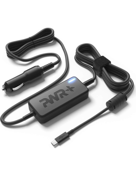 Cargador de coche USB-C PWR+ 90W para Dell Latitude XPS