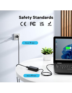 Cargador USB-C 65W DONGERDI para Laptops Asus y Chromebook 2