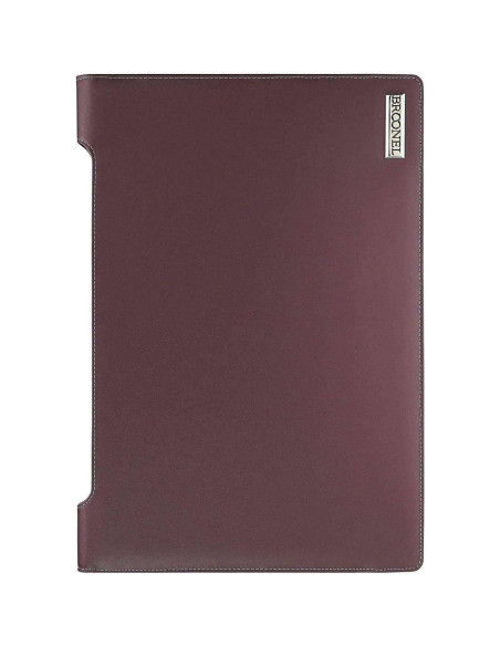 Funda de Cuero Púrpura Broonel para Jumper EZbook A5 14"