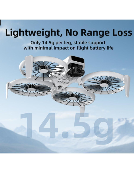 Extensiones de patas de aterrizaje BTG para dron DJI Flip