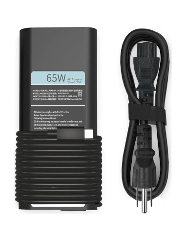 Cargador USB-C 65W Dell Adaptador de Corriente para Laptop
