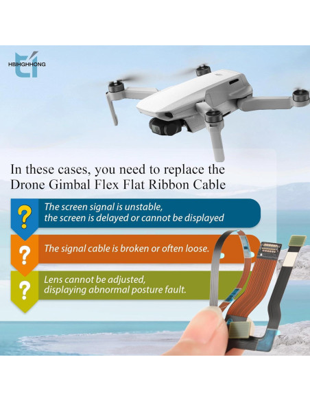 Cable de Cinta Reemplazo DJI Mini 2/Mavic Mini 4K con Herramientas