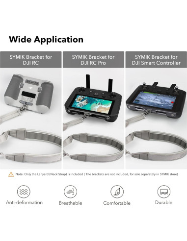 Cinta de Control Remoto SYMIK Ajustable para DJI FPV/Avata/Phantom