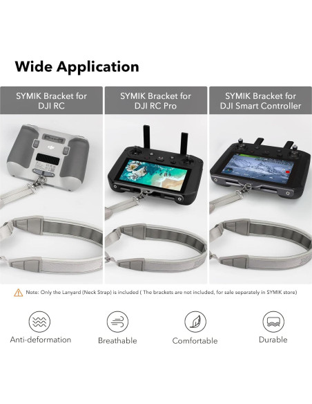 Cinta de Control Remoto SYMIK Ajustable para DJI FPV/Avata/Phantom
