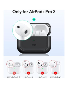 Funda ESR para AirPods Pro 3 (2025) con MagSafe, Negro 2
