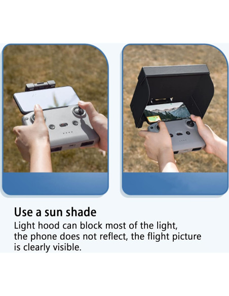 Sombrero Solar Sombrilla Drfeify para Control Remoto Drone