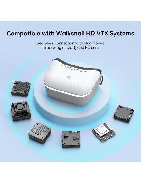 Gafas FPV CADDXFPV L - Pantalla 1080p 4.5" Inmersiva