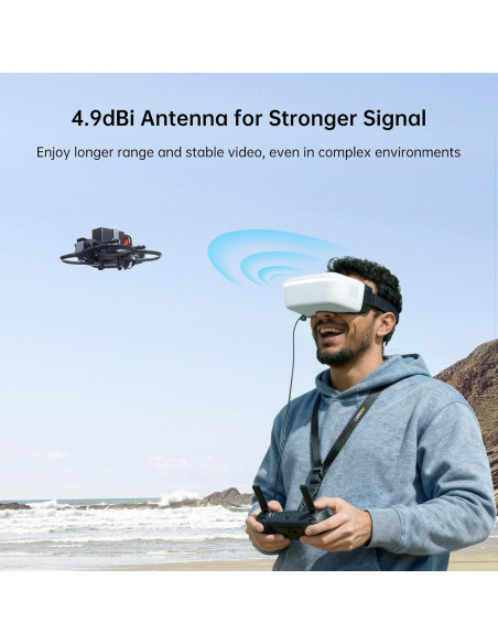 Gafas FPV CADDXFPV L - Pantalla 1080p 4.5" Inmersiva