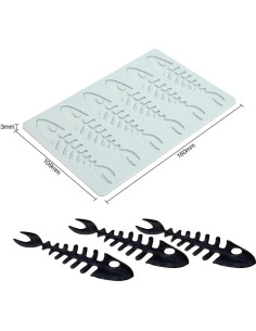 Molde de Silicona 3D Langosta TUKE 16.26x11.06cm BPA Free 2