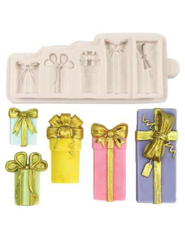 Molde de Silicona para Caja de Regalo QDMOLDS 25x17 cm