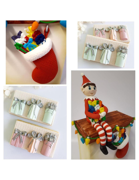 Molde de Silicona para Caja de Regalo QDMOLDS 25x17 cm