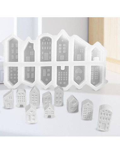 Molde de Silicona 3D para Velas Zenarao - 12 Piezas