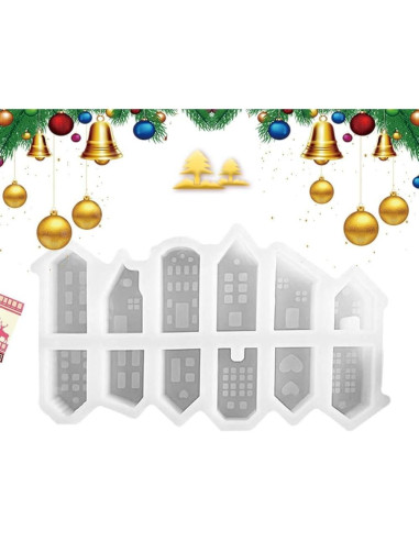 Molde de Silicona 3D para Velas Zenarao - 12 Piezas