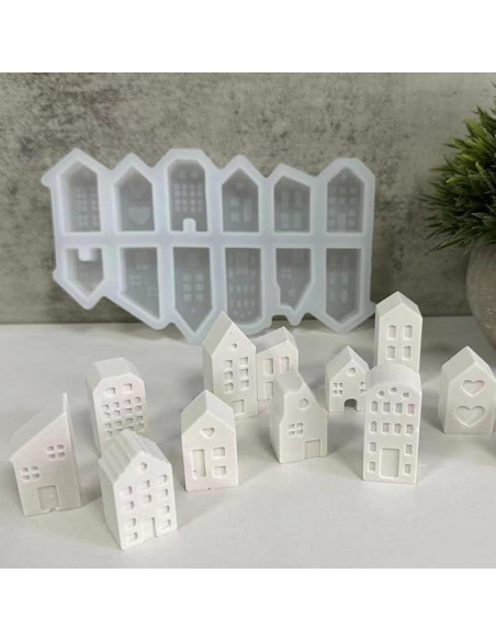 Molde de Silicona 3D para Velas Zenarao - 12 Piezas