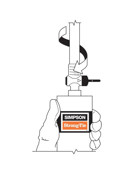 Epoxi inyectable Simpson Strong-Tie Crack-Pac 266 ml