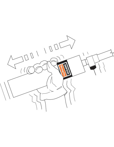 Epoxi inyectable Simpson Strong-Tie Crack-Pac 266 ml