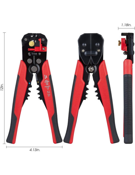 Pelacables 3 en 1 LSLANSOON Autoajustable 10-24 AWG 325g