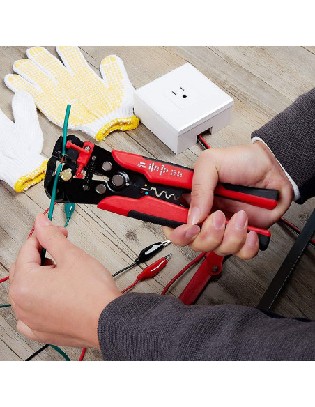 Pelacables 3 en 1 LSLANSOON Autoajustable 10-24 AWG 325g