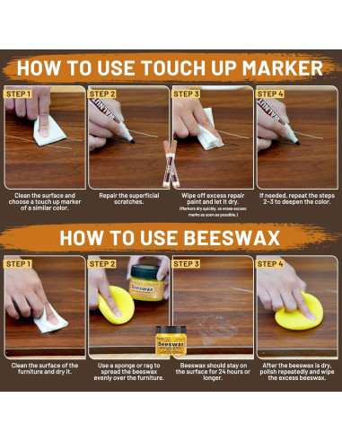 Kit de Reparación de Madera Hangzhou - 12 Colores Relleno