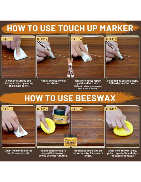 Kit de Reparación de Madera Hangzhou - 12 Colores Relleno