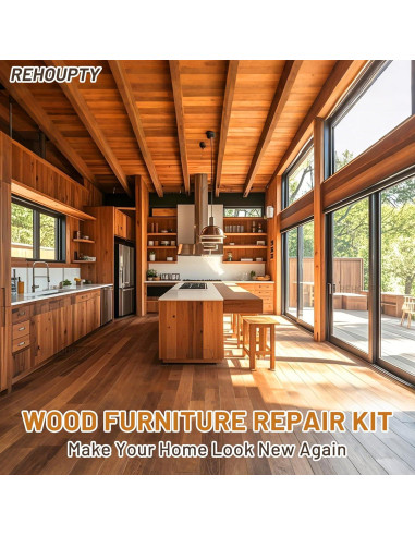 Kit de Reparación de Madera Hangzhou - 12 Colores Relleno