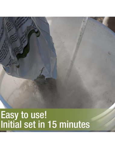 Mortero de Reparación de Concreto TCC Materials 9.07 kg Secado Rápido