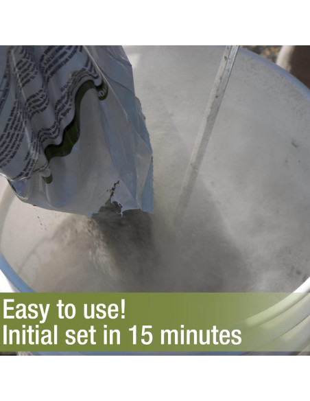 Mortero de Reparación de Concreto TCC Materials 9.07 kg Secado Rápido