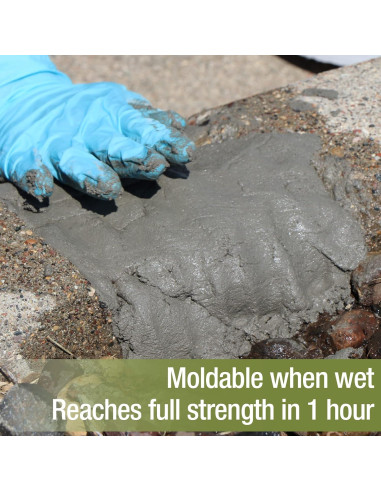 Mortero de Reparación de Concreto TCC Materials 9.07 kg Secado Rápido