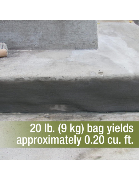 Mortero de Reparación de Concreto TCC Materials 9.07 kg Secado Rápido