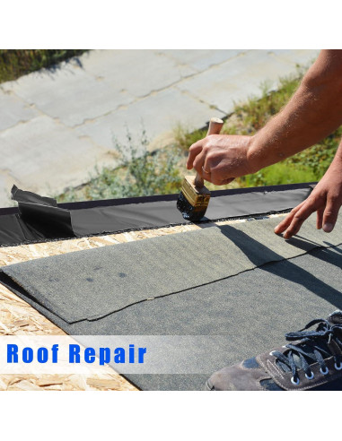 Cinta de Relleno de Grietas de Asfalto Fabbay 2 Rollos 15.24m