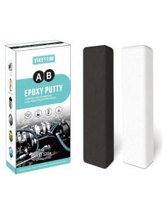 Masilla Epóxica VIKEYTIM 120g Negra, Rápida y Resistente al Agua