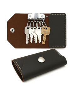 Funda de Llaves de Cuero TheAntiq, Compacta y Duradera