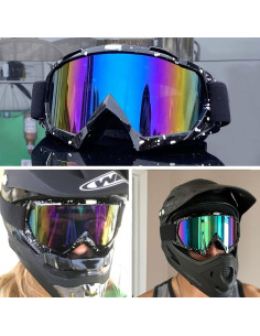 Gafas de motocross 4-FQ G19 a prueba de viento y polvo 2