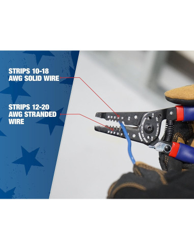 Destripador Cortador de Cables Southwire S1018SOL 10-18 AWG