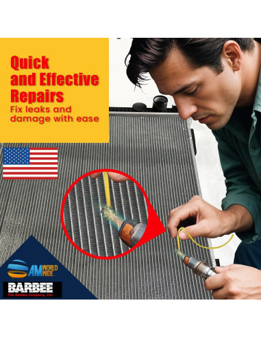 Kit de Reparación de Radiador de Aluminio AM Worldwide STIC-TITE
