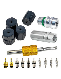 Kit de Núcleo de Válvula de Aire Acondicionado VOTNMIC R12 R134a