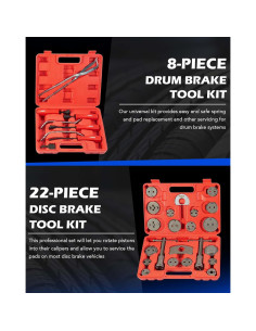 Kit de Herramientas de Freno 32 Piezas Orion Motor Tech 2