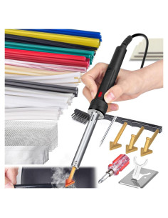 Kit de Soldador de Plástico Ppizkk 130W con Accesorios